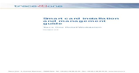 setting up smart card|smart card installation.